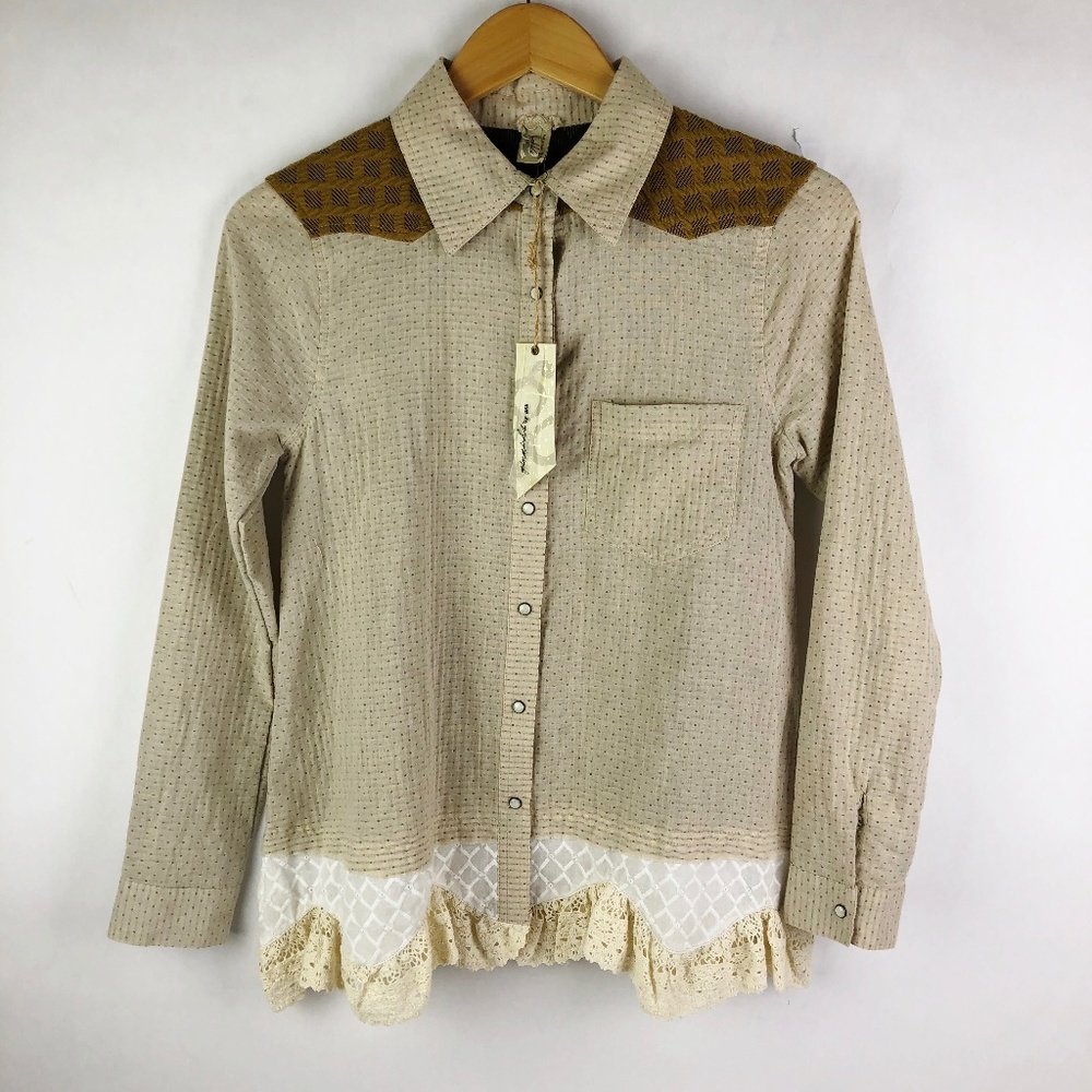 Gimmiks BKE Snap Front Long Sleeve Shirt